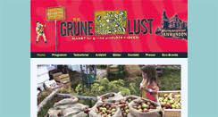 Desktop Screenshot of gruenelust.de